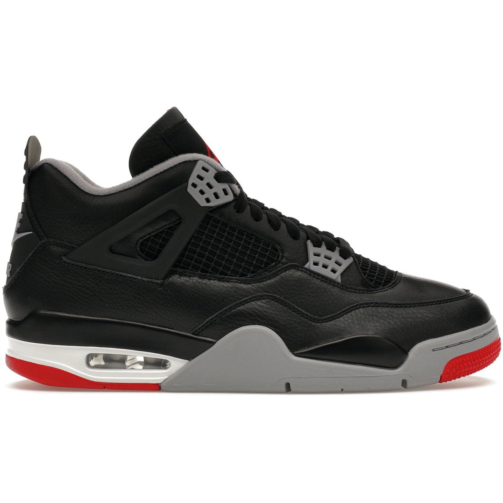 Jordan 4 Bred Reimagined sneakers size 8 M 9.5 W: Jordan 4 Bred Reimagined sneakers size 8 M 9.5 W The Jordan 4 Retro Bred Reimagined sneakers are presented in authentic, unworn condition. This pair features the iconic design elements of the classic 