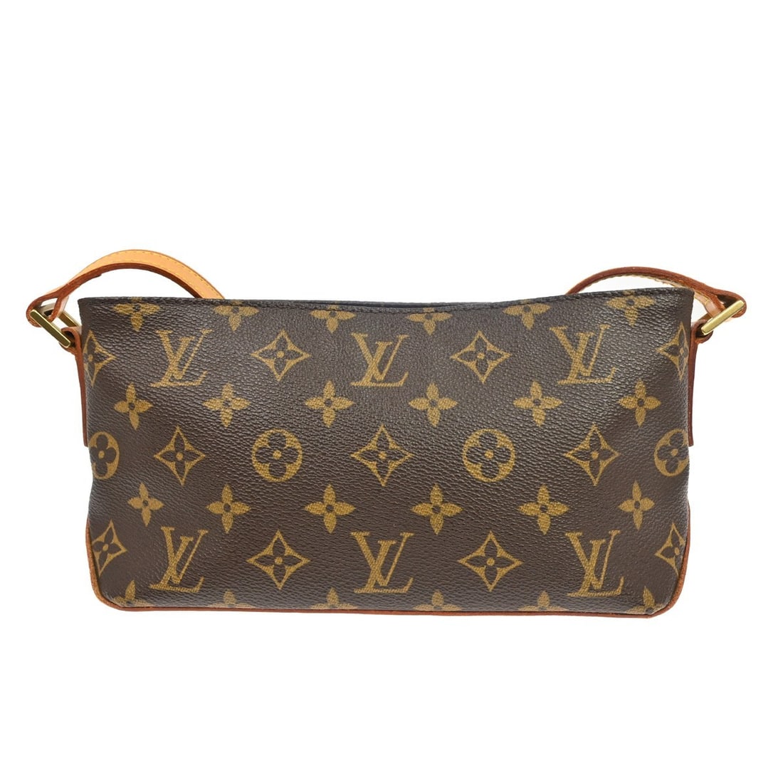 Louis Vuitton Trotteur Monogram Canvas Crossbody Bag M51240: Louis Vuitton Trotteur Monogram Canvas Crossbody Bag M51240 This Louis Vuitton Trotteur shoulder bag features the brand's signature monogram canvas leather exterior in brown, complemented by an adjust