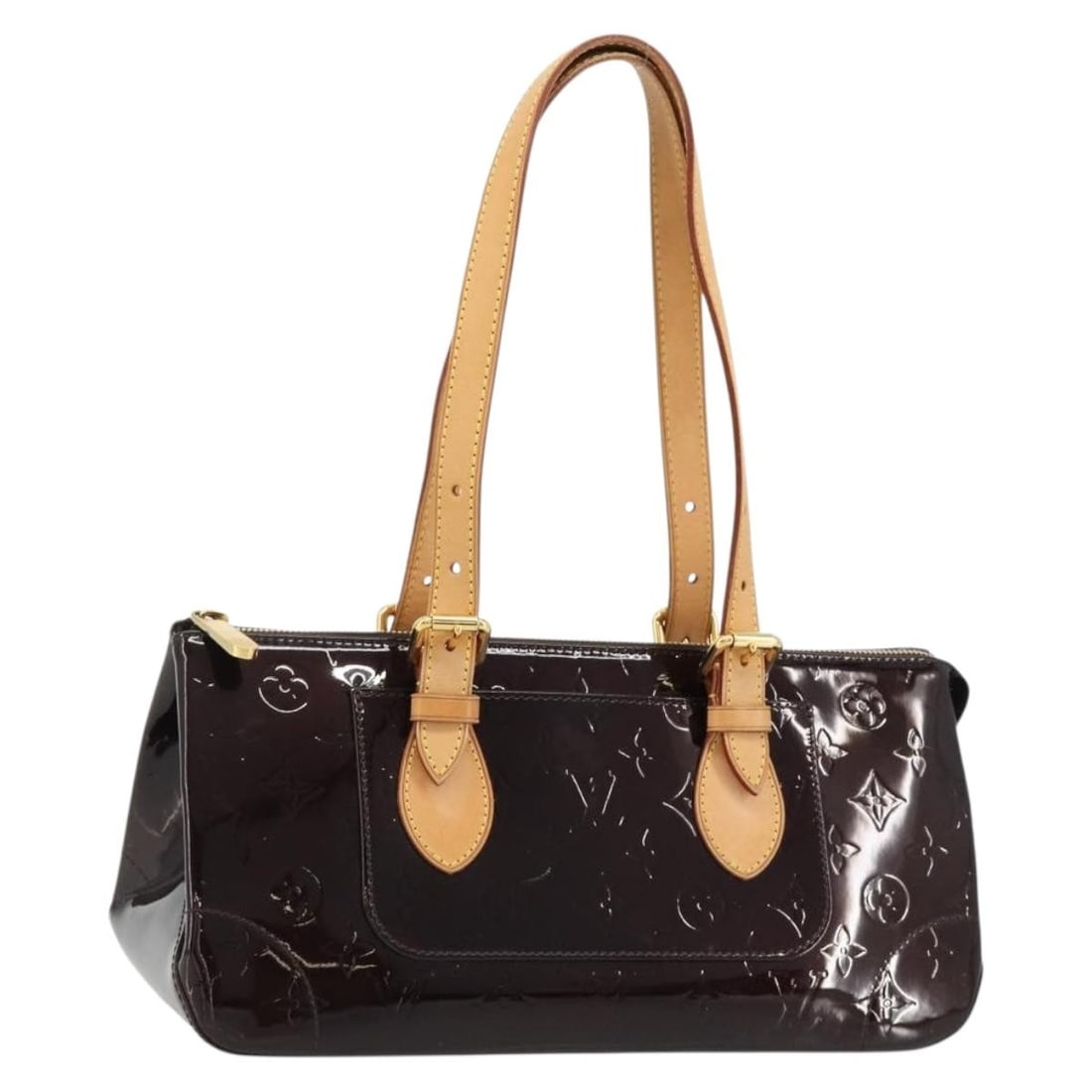 Louis Vuitton Rosewood Avenue Monogram Vernis Purple Handbag: Louis Vuitton Rosewood Avenue Monogram Vernis Purple Handbag This Louis Vuitton Rosewood Avenue Handbag features the iconic Monogram Vernis design in a striking purple patent leather. Crafted in Franc