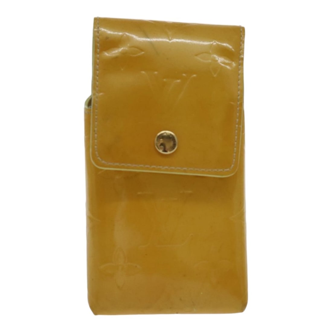 Yellow Monogram Vernis Patent Leather Walker Wallet by Louis Vuitton (1 of 18)