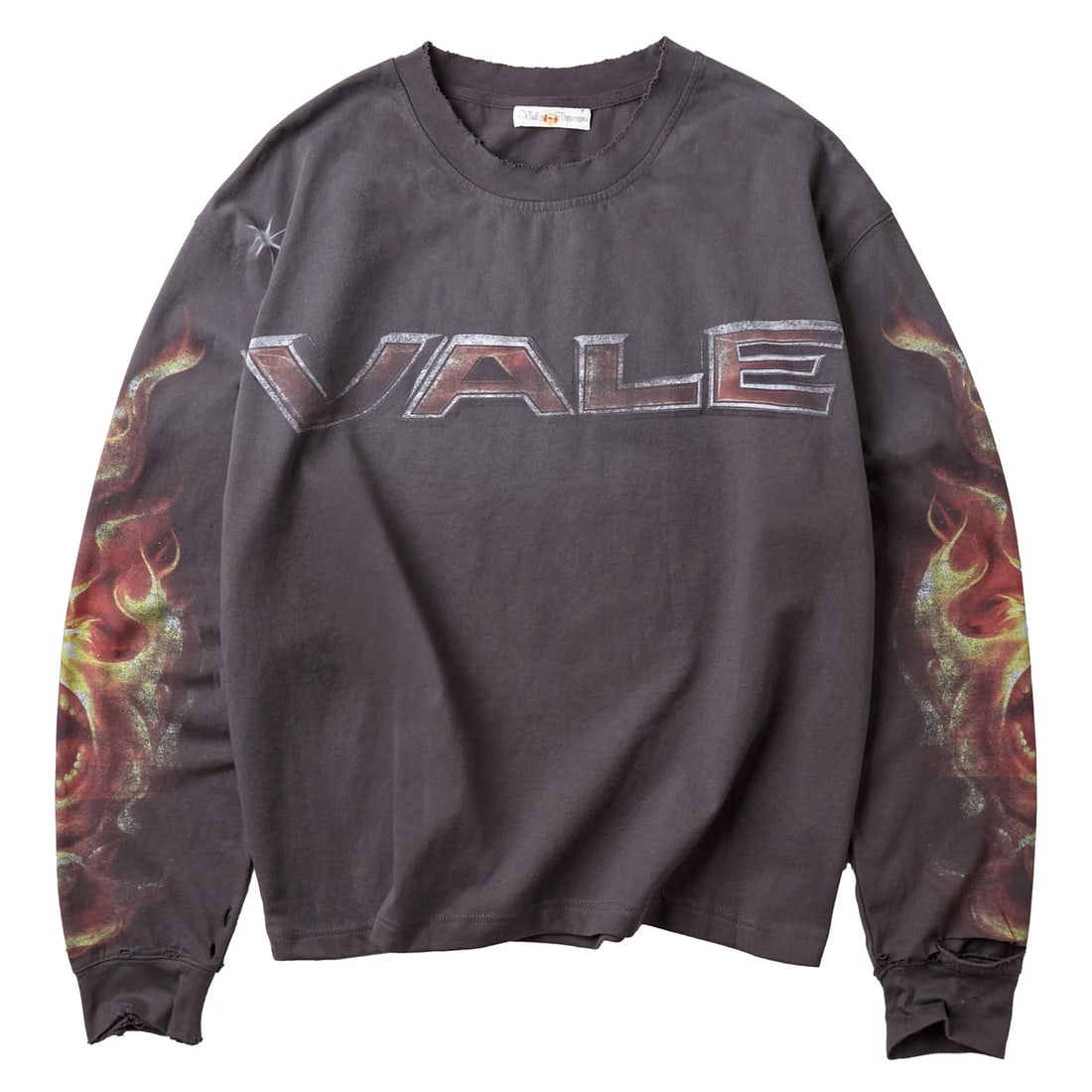 Vale Budokai Black Cotton Long Sleeve Graphic Tee Medium: Vale Budokai Black Cotton Long Sleeve Graphic Tee Medium The Vale Budokai Black Longsleeve Tee combines vintage anime-inspired graphics with contemporary streetwear style. Made from premium black cott
