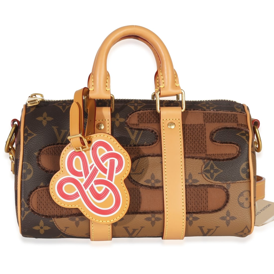Louis Vuitton Landscape Keepall Bandouliere 25 Monogram Canvas Bag: Louis Vuitton Landscape Keepall Bandouliere 25 Monogram Canvas Bag This Louis Vuitton Monogram Canvas Landscape Keepall Bandouliere 25 is a pre-owned unisex shoulder and top handle bag crafted from br