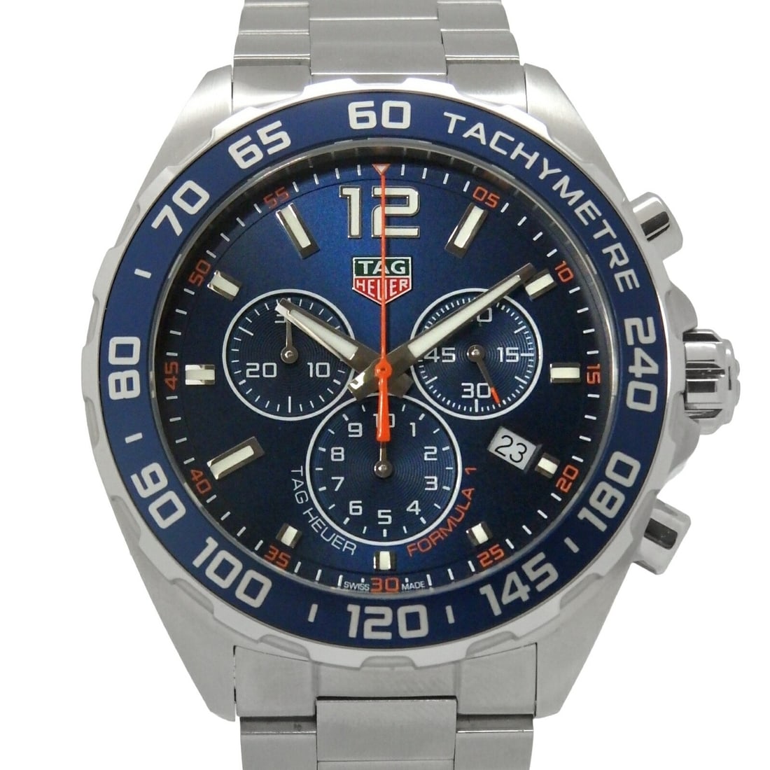 TAG Heuer Formula 1 Men's Chronograph Wristwatch CAZ1014.BA0842: TAG Heuer Formula 1 Men's Chronograph Wristwatch CAZ1014.BA0842 This TAG Heuer Formula 1 Chronograph CAZ1014.BA0842 is a men's wristwatch crafted in Switzerland. It features a chronograph function and