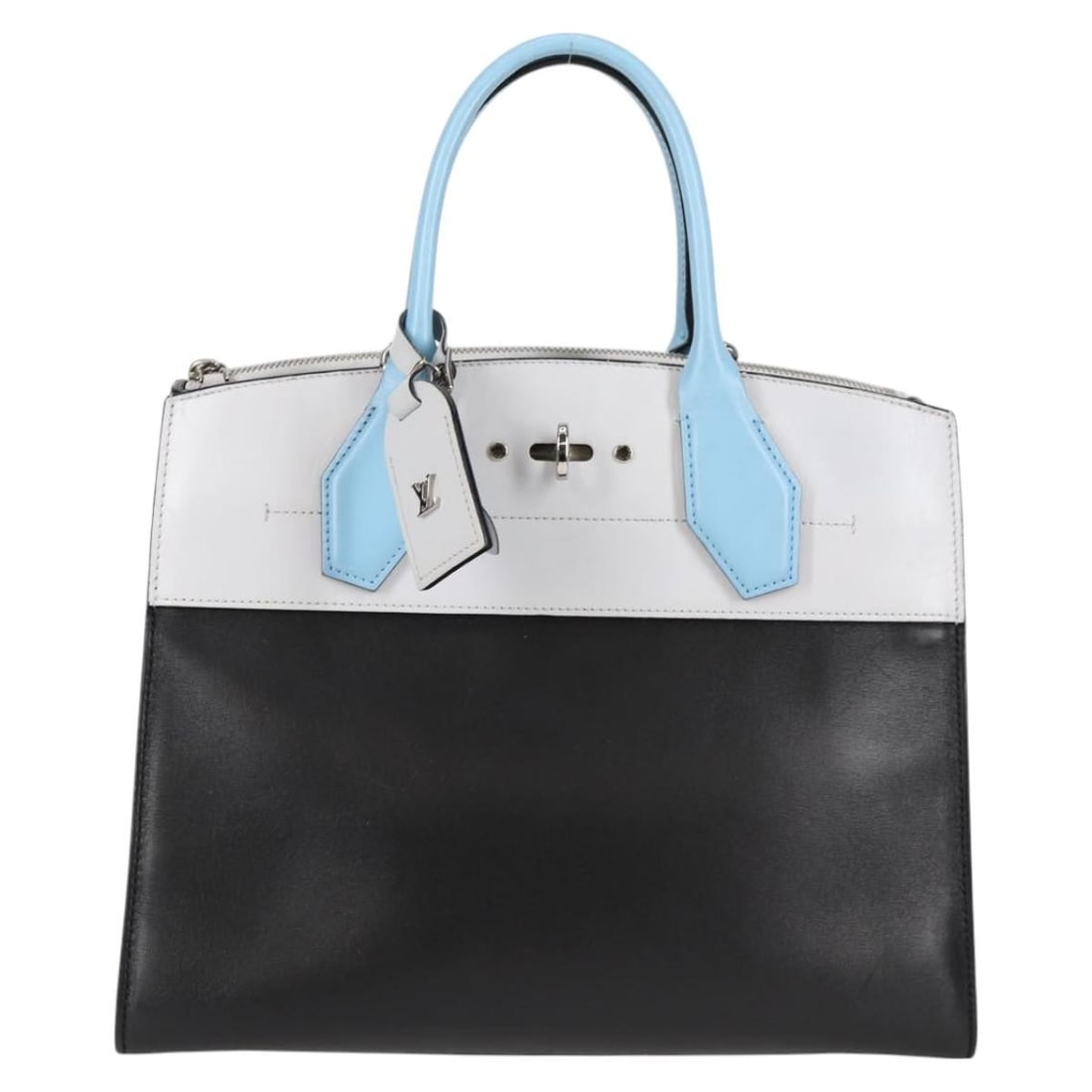 Louis Vuitton City Steamer Black Leather Tote Bag 31cm (1 of 18)