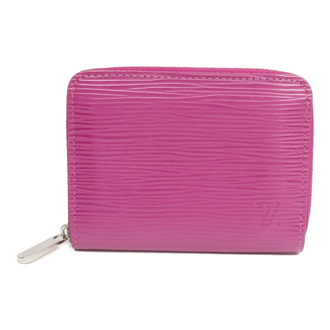 Louis Vuitton Epi Fuchsia Zippy Coin Purse: Louis Vuitton Epi Fuchsia Zippy Coin Purse This Louis Vuitton Zippy Coin Purse features the iconic Epi leather in a vibrant fuchsia pink. Crafted from calfskin, it offers a stylish and durable option 
