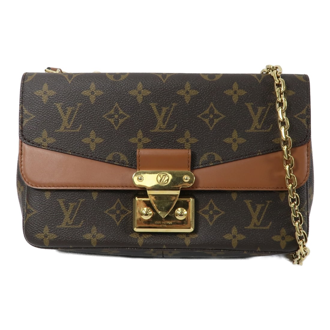 Louis Vuitton Marceau Chain Shoulder Bag Monogram Brown GHW M46127 (1 of 14)
