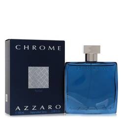 Chrome Parfum Spray By Azzaro: Chrome Parfum Spray By Azzaro Chrome Cologne by Azzaro, Created by louis azzaro as his signature fragrance, chrome by azzaro is reminiscent of moist grass fields and fruit trees. The top notes of the 