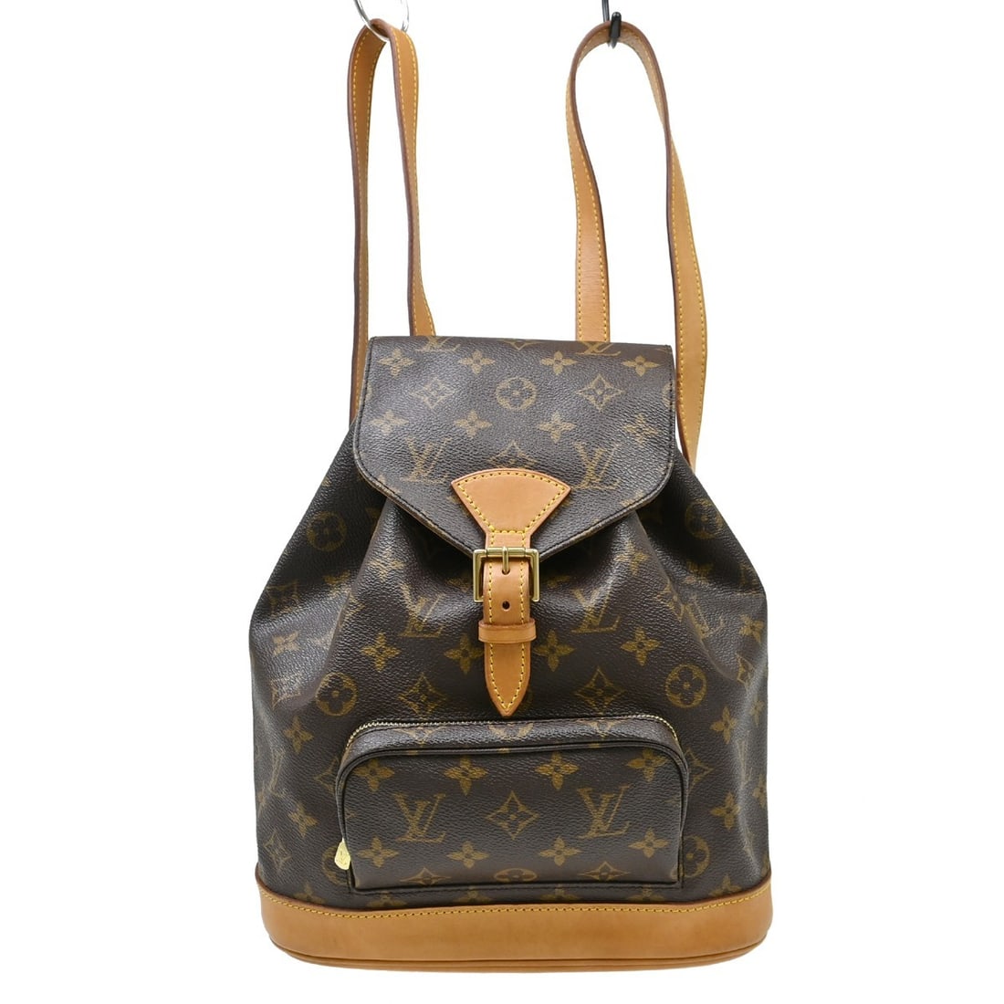 Louis Vuitton Montsouris MM monogram canvas backpack: Louis Vuitton Montsouris MM monogram canvas backpack This Louis Vuitton Montsouris MM backpack features the iconic Monogram canvas with leather trim and a brown canvas lining. Designed for both style 