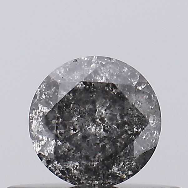 Loose Diamond - ROUND 0.34ct Salt and Pepper I3: Loose Diamond - ROUND 0.34ct Salt and Pepper I3 Source: Natural Shape: ROUND Carats: 0.34 Color: Salt and Pepper Certification: NONE Video:
