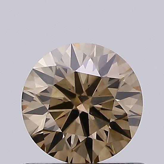 Loose Diamond - ROUND 0.6ct Fancy Brown SI1: Loose Diamond - ROUND 0.6ct Fancy Brown SI1 Source: Natural Shape: ROUND Carats: 0.6 Color: Fancy Brown Certification: NONE Video: