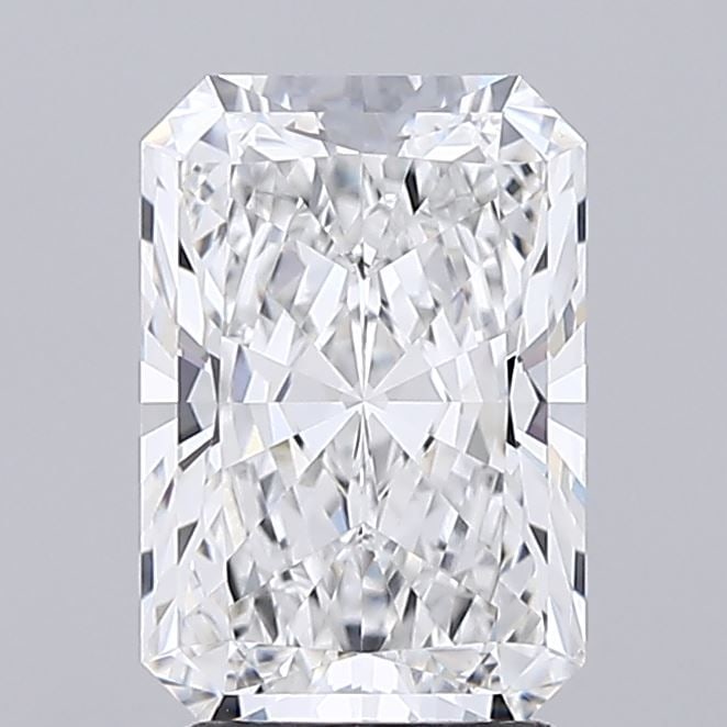 Loose Diamond - RADIANT 2.57ct E VVS1: Loose Diamond - RADIANT 2.57ct E VVS1 Source: This is a real non-mined Diamond that has been grown in a lab Shape: RADIANT Carats: 2.57 Color: E Clarity: VVS1 Certification: GCAL Video: