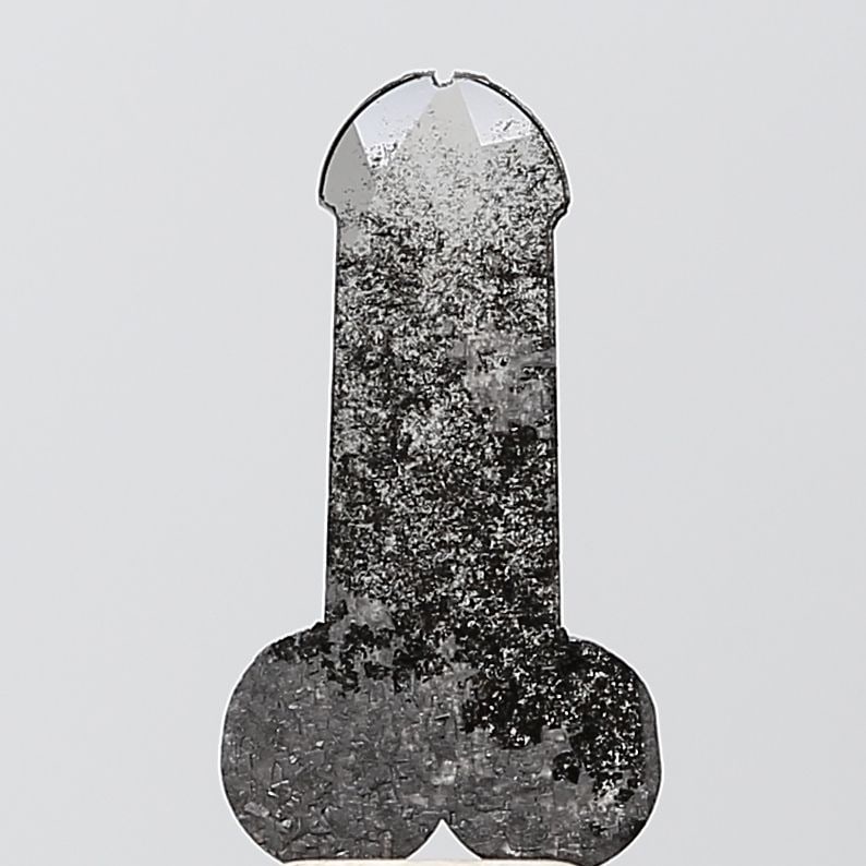 Loose Diamond - OTHER 1.57ct Salt and Pepper I2: Loose Diamond - OTHER 1.57ct Salt and Pepper I2 Source: This is a real non-mined Diamond that has been grown in a lab Shape: OTHER Carats: 1.57 Color: Salt and Pepper Certification: NONE Video: