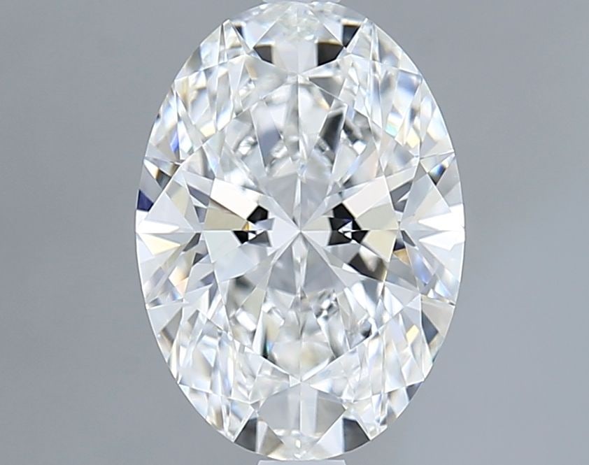 Loose Diamond - OVAL 2.56ct E VVS2: Loose Diamond - OVAL 2.56ct E VVS2 Source: This is a real non-mined Diamond that has been grown in a lab Shape: OVAL Carats: 2.56 Color: E Clarity: VVS2 Certification: IGI Video: