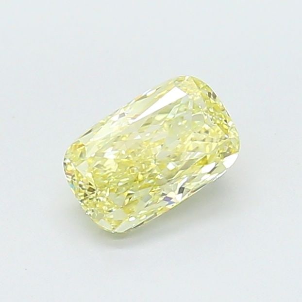 Loose Diamond - CUSHION MODIFIED 1.01ct Fancy Light Yellow VS1: Loose Diamond - CUSHION MODIFIED 1.01ct Fancy Light Yellow VS1 Source: This is a real non-mined Diamond that has been grown in a lab Shape: CUSHION MODIFIED Carats: 1.01 Color: Fancy Light Yellow