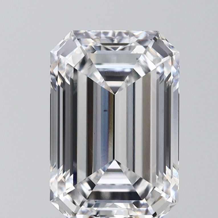 Loose Diamond - EMERALD 1.53ct D VS1: Loose Diamond - EMERALD 1.53ct D VS1 Source: This is a real non-mined Diamond that has been grown in a lab Shape: EMERALD Carats: 1.53 Color: D Clarity: VS1 Certification: IGI Video: