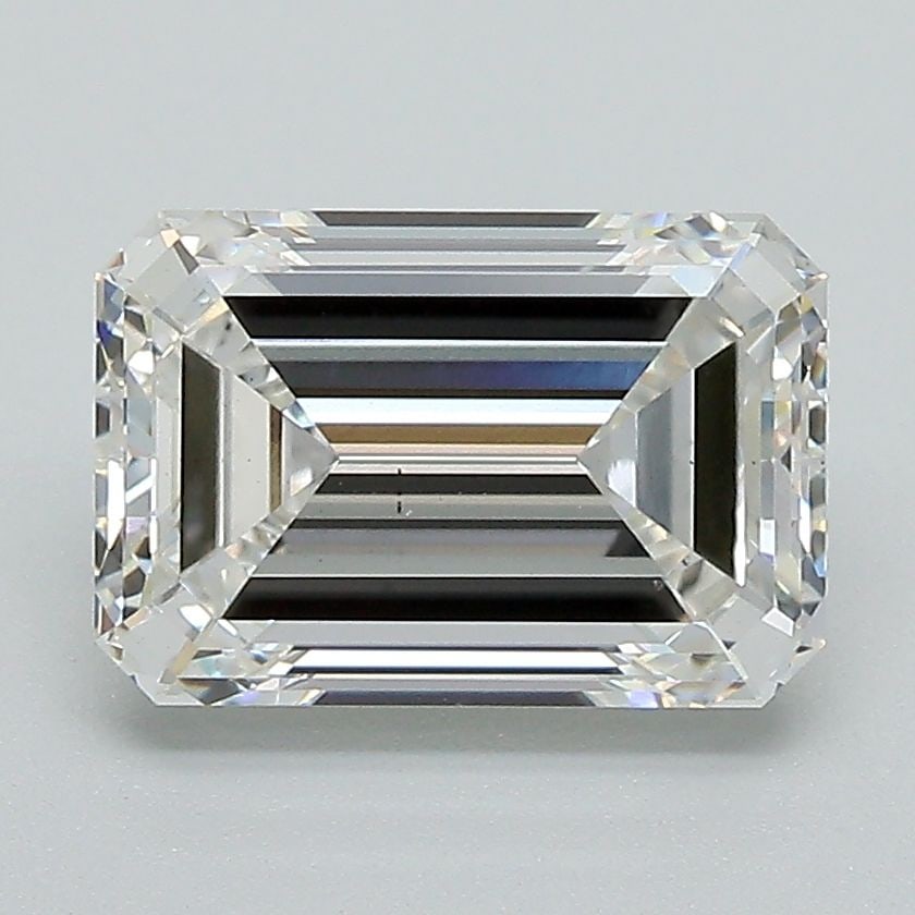 Loose Diamond - EMERALD 2.6ct F VS1: Loose Diamond - EMERALD 2.6ct F VS1 Source: This is a real non-mined Diamond that has been grown in a lab Shape: EMERALD Carats: 2.6 Color: F Clarity: VS1 Certification: IGI Video: