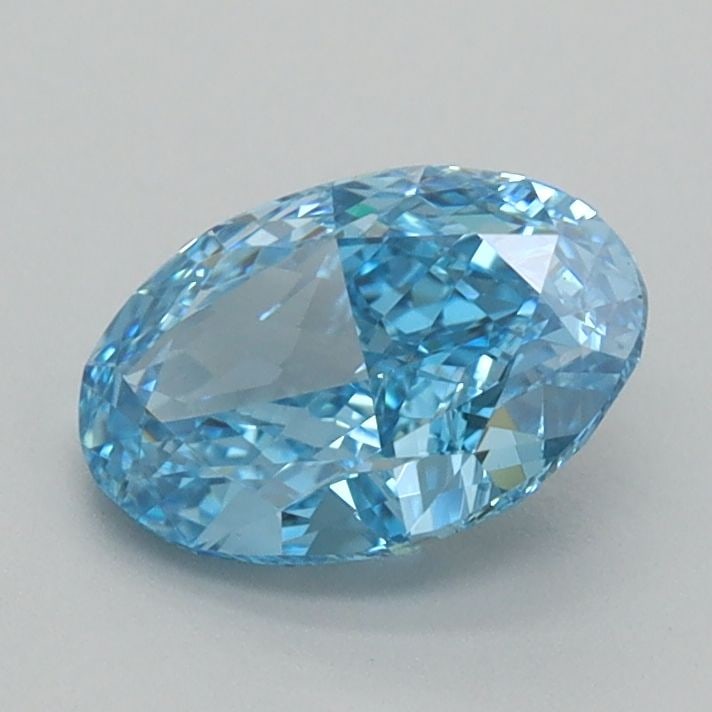Loose Diamond - OVAL 1.06ct Fancy Vivid Blue VVS1: Loose Diamond - OVAL 1.06ct Fancy Vivid Blue VVS1 Source: This is a real non-mined Diamond that has been grown in a lab Shape: OVAL Carats: 1.06 Color: Fancy Vivid Blue Certification: IGI Video: