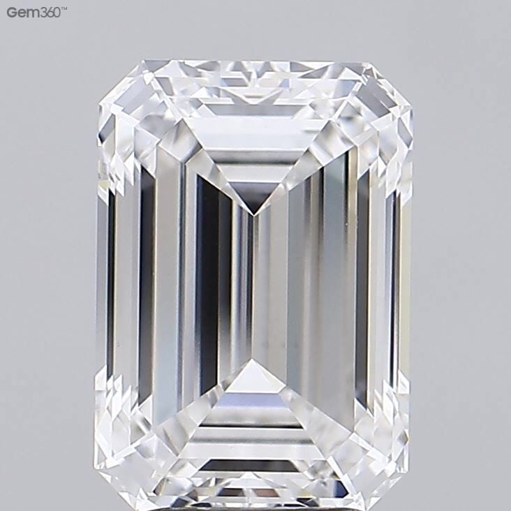 Loose Diamond - EMERALD 3.79ct F VVS2: Loose Diamond - EMERALD 3.79ct F VVS2 Source: This is a real non-mined Diamond that has been grown in a lab Shape: EMERALD Carats: 3.79 Color: F Clarity: VVS2 Certification: GIA Video: