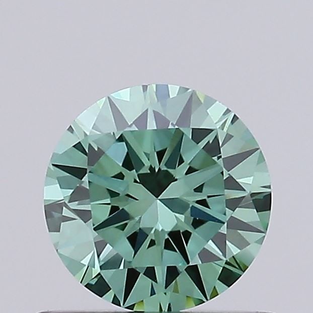 Loose Diamond - ROUND 0.59ct Fancy Vivid Green VS1: Loose Diamond - ROUND 0.59ct Fancy Vivid Green VS1 Source: This is a real non-mined Diamond that has been grown in a lab Shape: ROUND Carats: 0.59 Color: Fancy Vivid Green Certification: IGI Video: