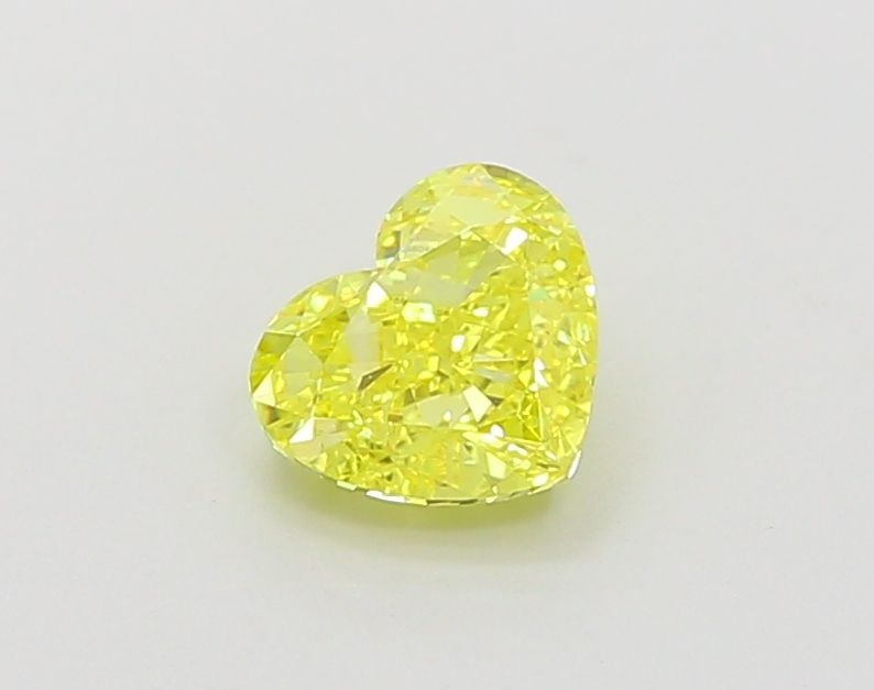 Loose Diamond - HEART 1.01ct Fancy Vivid Yellow VS1: Loose Diamond - HEART 1.01ct Fancy Vivid Yellow VS1 Source: This is a real non-mined Diamond that has been grown in a lab Shape: HEART Carats: 1.01 Color: Fancy Vivid Yellow Certification: IGI Video: