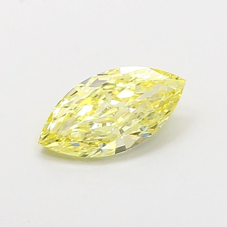 Loose Diamond - MARQUISE 0.9ct Fancy Intense Yellow VS1: Loose Diamond - MARQUISE 0.9ct Fancy Intense Yellow VS1 Source: This is a real non-mined Diamond that has been grown in a lab Shape: MARQUISE Carats: 0.9 Color: Fancy Intense Yellow Certification: IGI