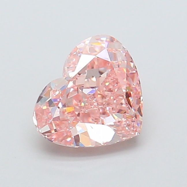 Loose Diamond - HEART 1.86ct Fancy Intense Pink VS1: Loose Diamond - HEART 1.86ct Fancy Intense Pink VS1 Source: This is a real non-mined Diamond that has been grown in a lab Shape: HEART Carats: 1.86 Color: Fancy Intense Pink Certification: IGI Video: