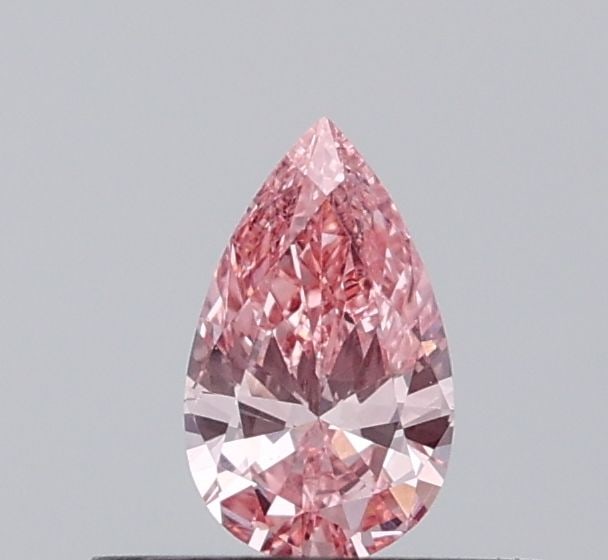 Loose Diamond - PEAR 0.25ct Fancy Vivid Brownish Pink VS1: Loose Diamond - PEAR 0.25ct Fancy Vivid Brownish Pink VS1 Source: This is a real non-mined Diamond that has been grown in a lab Shape: PEAR Carats: 0.25 Color: Fancy Vivid Brownish Pink Certification: