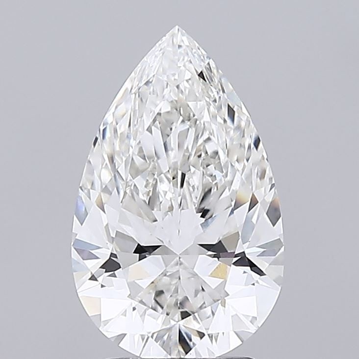 Loose Diamond - PEAR 2.6ct F VS1: Loose Diamond - PEAR 2.6ct F VS1 Source: This is a real non-mined Diamond that has been grown in a lab Shape: PEAR Carats: 2.6 Color: F Clarity: VS1 Certification: IGI Video: