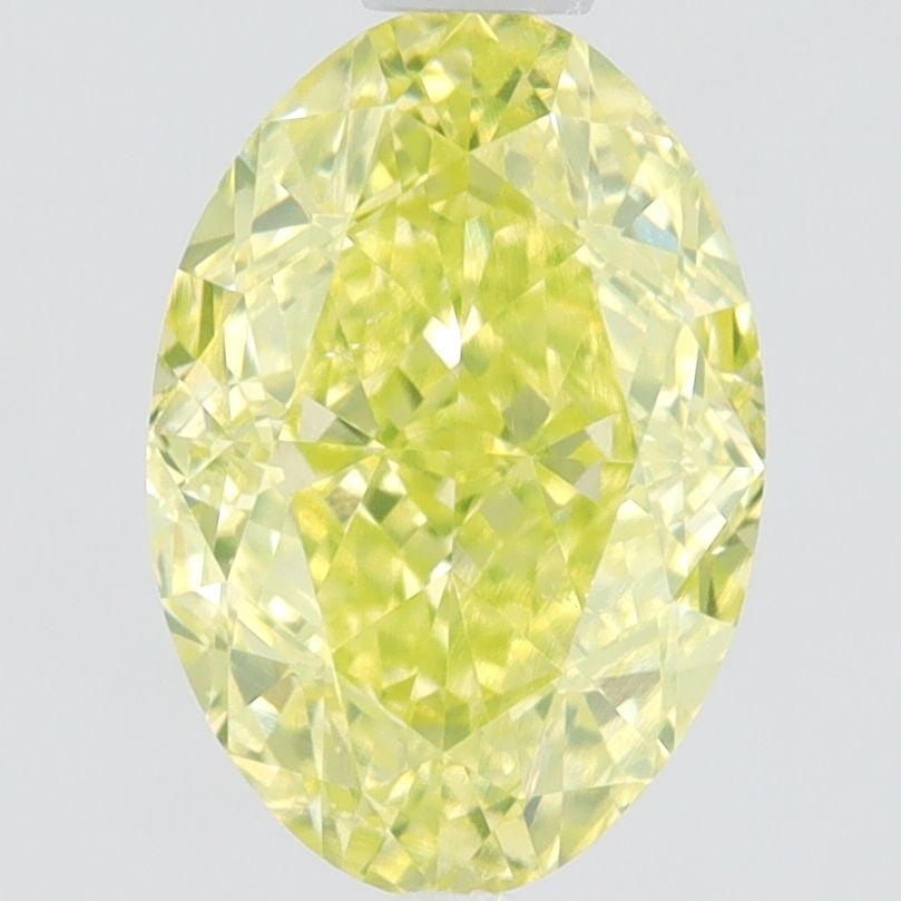 Loose Diamond - OVAL 1.0ct Fancy Greenish Yellow SI1: Loose Diamond - OVAL 1.0ct Fancy Greenish Yellow SI1 Source: Natural Shape: OVAL Carats: 1.0 Color: Fancy Greenish Yellow Certification: GIA Video: