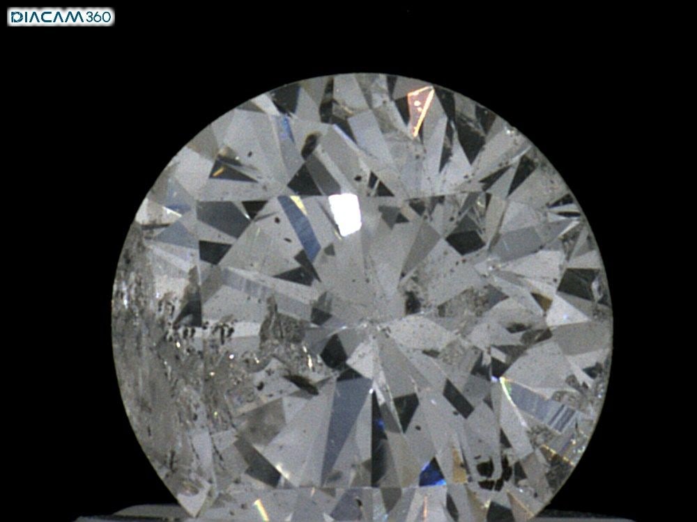 Loose Diamond - ROUND 0.61ct F I2: Loose Diamond - ROUND 0.61ct F I2 Source: Natural Shape: ROUND Carats: 0.61 Color: F Clarity: I2 Certification: NONE Video: