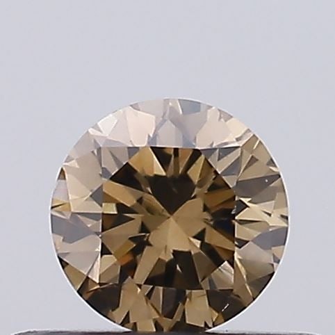 Loose Diamond - ROUND 0.31ct Fancy Light Brown VS2: Loose Diamond - ROUND 0.31ct Fancy Light Brown VS2 Source: Natural Shape: ROUND Carats: 0.31 Color: Fancy Light Brown Certification: NONE Video: