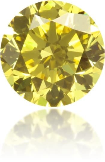 Loose Diamond - ROUND 0.53ct Fancy Vivid Yellow SI1: Loose Diamond - ROUND 0.53ct Fancy Vivid Yellow SI1 Source: Natural Shape: ROUND Carats: 0.53 Color: Fancy Vivid Yellow Certification: GIA Video:
