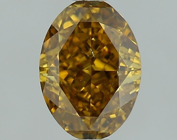 Loose Diamond - OVAL 0.74ct Fancy Deep Brownish Orangey Yellow SI2: Loose Diamond - OVAL 0.74ct Fancy Deep Brownish Orangey Yellow SI2 Source: Natural Shape: OVAL Carats: 0.74 Color: Fancy Deep Brownish Orangey Yellow Certification: GIA Video: