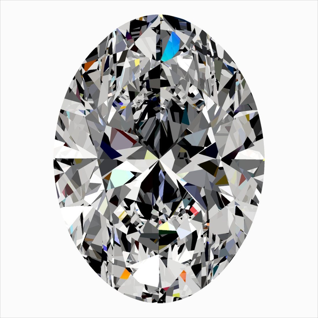 Loose Diamond - OVAL 0.6ct I VS2: Loose Diamond - OVAL 0.6ct I VS2 Source: Natural Shape: OVAL Carats: 0.6 Color: I Clarity: VS2 Certification: GIA Video: