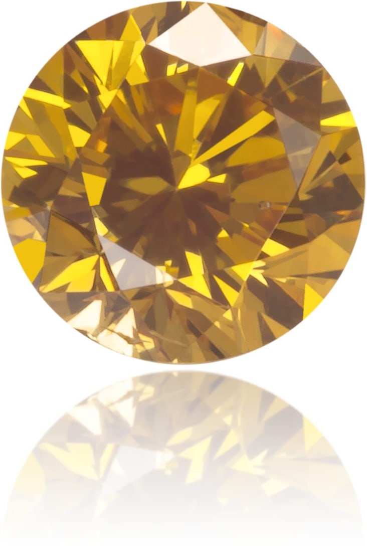 Loose Diamond - ROUND 0.33ct Fancy Deep Orange SI1: Loose Diamond - ROUND 0.33ct Fancy Deep Orange SI1 Source: Natural Shape: ROUND Carats: 0.33 Color: Fancy Deep Orange Certification: NONE PLEASE NOTE: Framed, Large, or heavy items do not have shippin