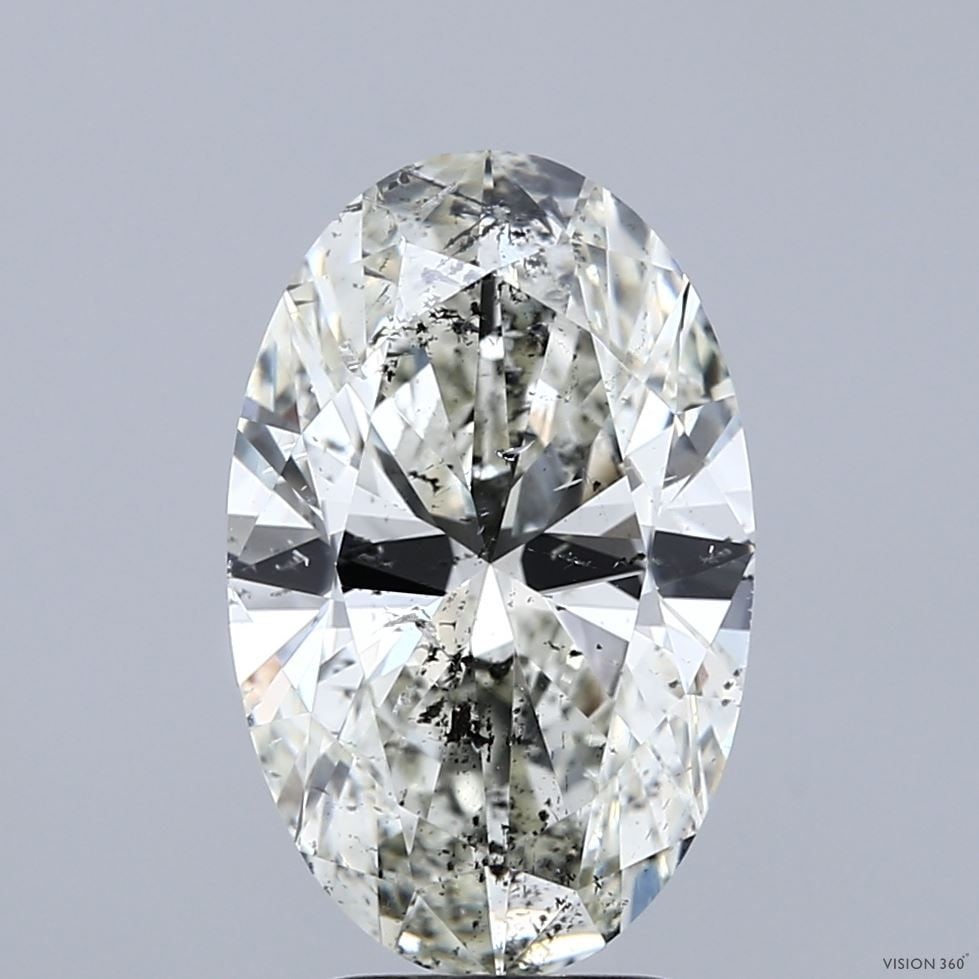 Loose Diamond - OVAL 3.5ct I SI2: Loose Diamond - OVAL 3.5ct I SI2 Source: Natural Shape: OVAL Carats: 3.5 Color: I Clarity: SI2 Certification: IGI Video: