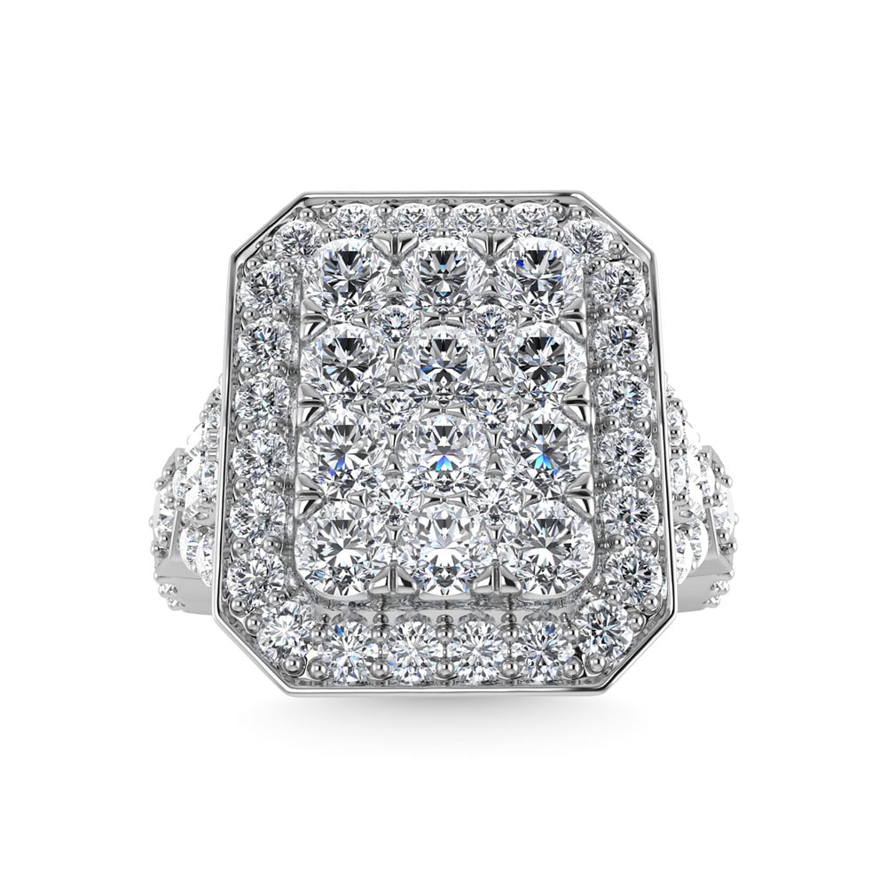 Diamond 2 Ct.Tw. Engagement Ring in 14K White Gold: Diamond 2 Ct.Tw. Engagement Ring in 14K White Gold 14k White Gold Stone Color: G-h Stone Clarity: Si3-i1 / Si1 Each ring is presented in standard size 6.5. Complimentary resizing is available between 