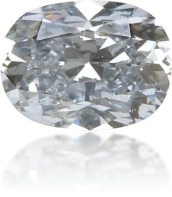 Loose Diamond - OVAL 0.12ct Fancy Light Blue I1: Loose Diamond - OVAL 0.12ct Fancy Light Blue I1 Source: Natural Shape: OVAL Carats: 0.12 Color: Fancy Light Blue Certification: GIA PLEASE NOTE: Framed, Large, or heavy items do not have shipping cost