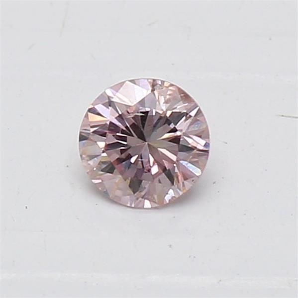 Loose Diamond - ROUND 0.11ct Fancy Pink: Loose Diamond - ROUND 0.11ct Fancy Pink Source: Natural Shape: ROUND Carats: 0.11 Color: Fancy Pink Certification: GIA Video: