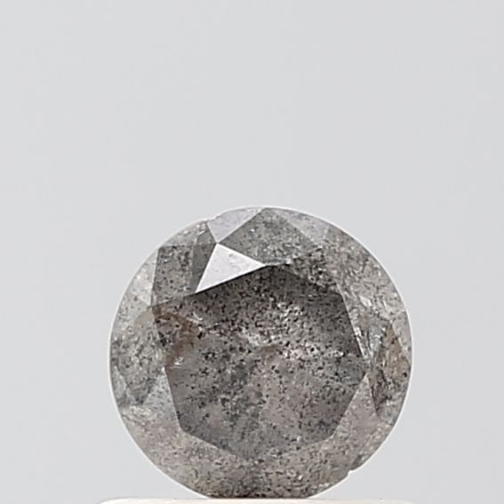 Loose Diamond - ROUND 0.61ct Salt and Pepper VS1: Loose Diamond - ROUND 0.61ct Salt and Pepper VS1 Source: Natural Shape: ROUND Carats: 0.61 Color: Salt and Pepper Certification: NONE Video: