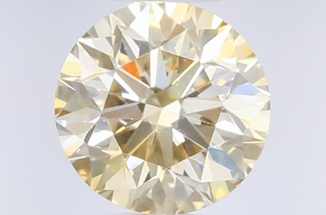 Loose Diamond - ROUND 0.53ct Fancy Light Brownish Yellow SI1: Loose Diamond - ROUND 0.53ct Fancy Light Brownish Yellow SI1 Source: Natural Shape: ROUND Carats: 0.53 Color: Fancy Light Brownish Yellow Certification: GIA Video: