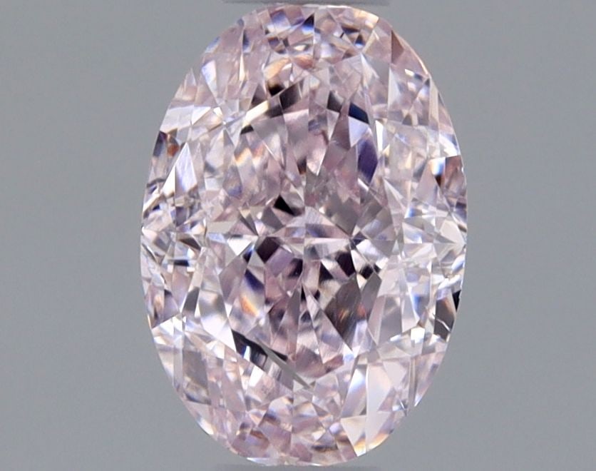 Loose Diamond - OVAL 0.5ct Fancy Light Pink SI2: Loose Diamond - OVAL 0.5ct Fancy Light Pink SI2 Source: Natural Shape: OVAL Carats: 0.5 Color: Fancy Light Pink Certification: GIA Video: