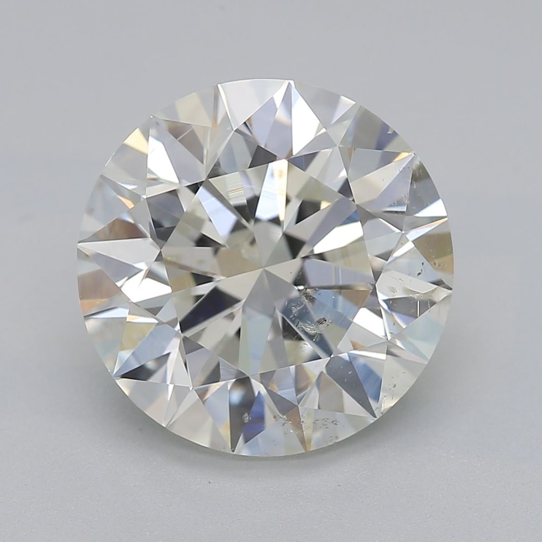 Loose Diamond - ROUND 3.0ct J SI2: Loose Diamond - ROUND 3.0ct J SI2 Source: Natural Shape: ROUND Carats: 3.0 Color: J Clarity: SI2 Certification: GIA Video: