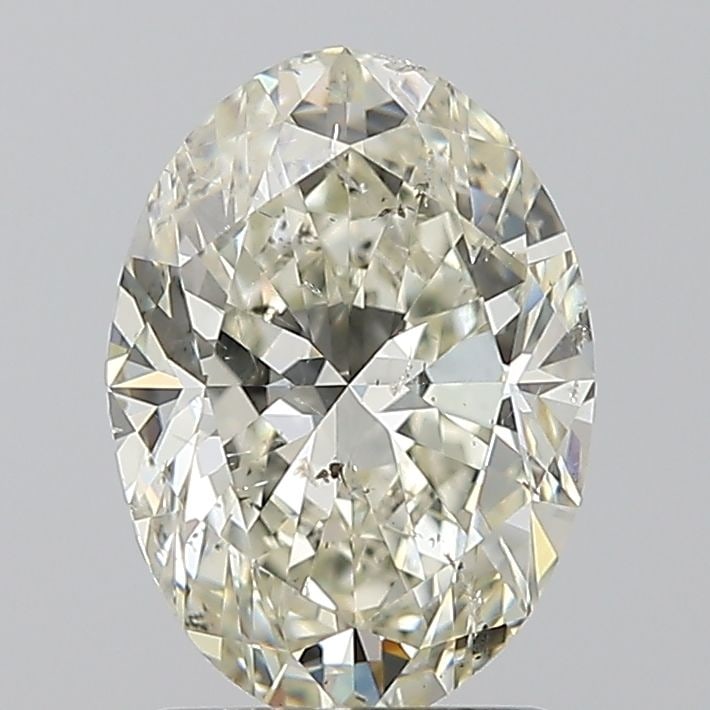 Loose Diamond - OVAL 1.7ct L SI2: Loose Diamond - OVAL 1.7ct L SI2 Source: Natural Shape: OVAL Carats: 1.7 Color: L Clarity: SI2 Certification: GIA Video: