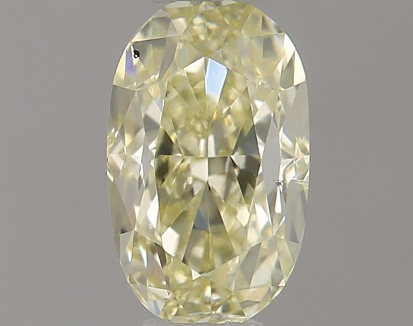 Loose Diamond - OVAL 0.5ct Fancy Light Yellow VS2: Loose Diamond - OVAL 0.5ct Fancy Light Yellow VS2 Source: Natural Shape: OVAL Carats: 0.5 Color: Fancy Light Yellow Certification: NONE Video: