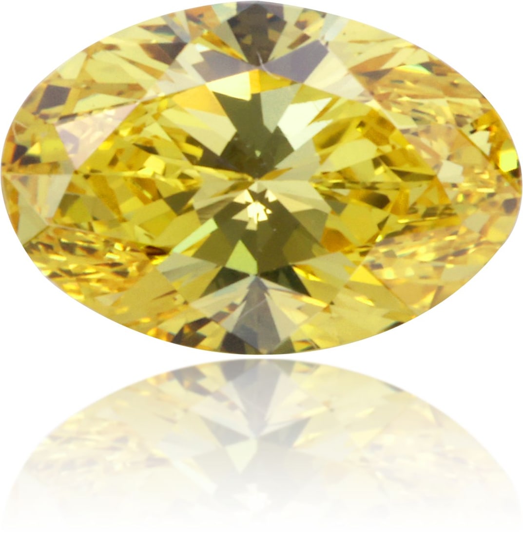Loose Diamond - OVAL 0.5ct Fancy Vivid Yellow VVS2: Loose Diamond - OVAL 0.5ct Fancy Vivid Yellow VVS2 Source: Natural Shape: OVAL Carats: 0.5 Color: Fancy Vivid Yellow Certification: GIA PLEASE NOTE: Framed, Large, or heavy items do not have shipping 