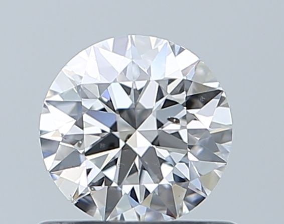 Loose Diamond - ROUND 0.6ct E SI2: Loose Diamond - ROUND 0.6ct E SI2 Source: Natural Shape: ROUND Carats: 0.6 Color: E Clarity: SI2 Certification: GIA Video:
