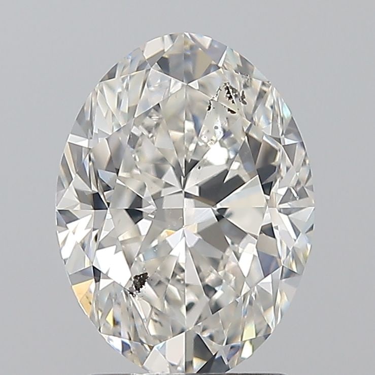 Loose Diamond - OVAL 2.01ct H SI2: Loose Diamond - OVAL 2.01ct H SI2 Source: Natural Shape: OVAL Carats: 2.01 Color: H Clarity: SI2 Certification: GIA Video: