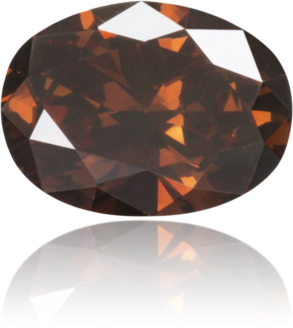 Loose Diamond - OVAL 0.31ct Fancy Deep Brown SI2: Loose Diamond - OVAL 0.31ct Fancy Deep Brown SI2 Source: Natural Shape: OVAL Carats: 0.31 Color: Fancy Deep Brown Certification: NONE PLEASE NOTE: Framed, Large, or heavy items do not have shipping co
