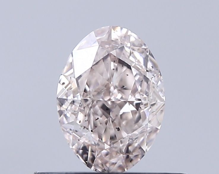 Loose Diamond - OVAL 0.5ct Fancy Light Pink SI2: Loose Diamond - OVAL 0.5ct Fancy Light Pink SI2 Source: Natural Shape: OVAL Carats: 0.5 Color: Fancy Light Pink Certification: GIA Video: